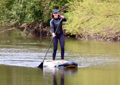 Paddle Boarding on the Lagan